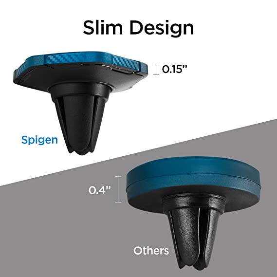 Spigen Kuel QS11 Quad Car Phone Mount Magnetic Air Vent Phone Holder QNMP Compatible with Most Smartphones