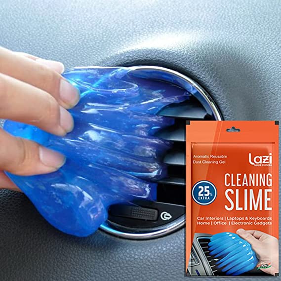 LAZI Multipurpose Car AC Vent Interior Dust Cleaning Gel Jelly Detailing Putty Cleaner